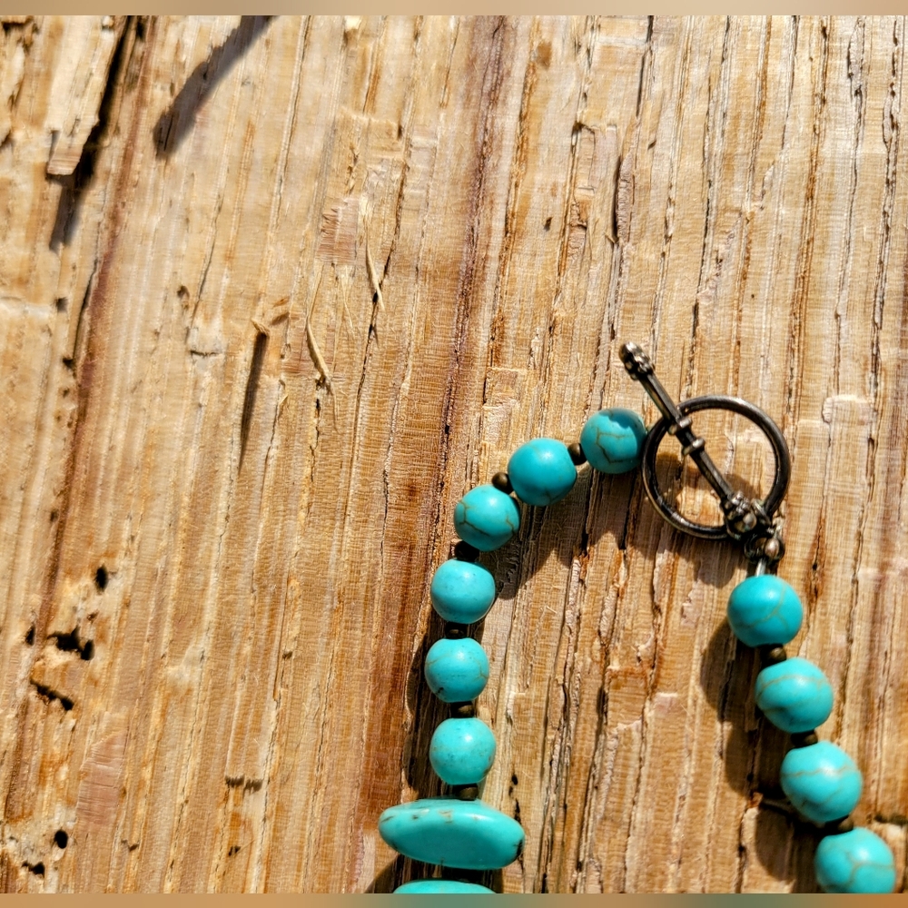 Gorgeous turquoise necklace - Picture 4 of 4